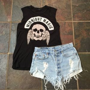 💀UO Midnight Magic muscle tee 💀