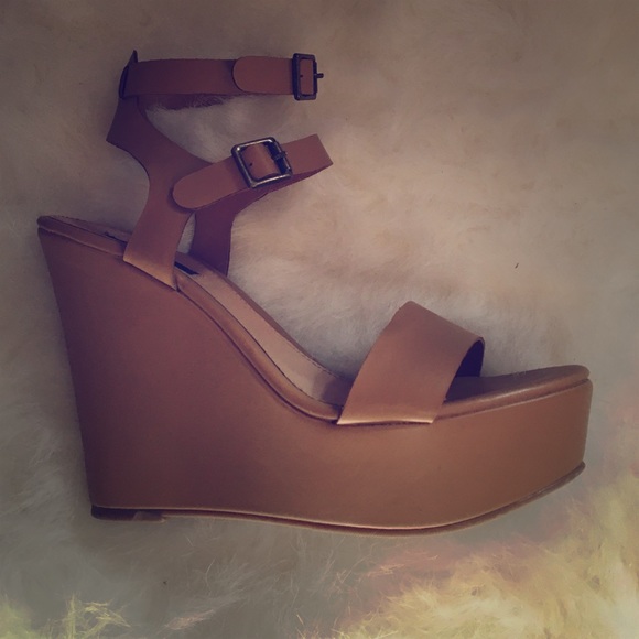 SALE!! Beige Wedges from Forever 21