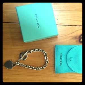 Tiffany & Co. Heart Tag Toggle Bracelet