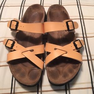 Birki's by Birkenstock orange/peach color