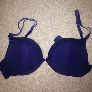 dark blue aerie bra