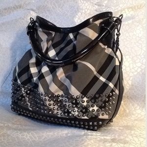 Limited Edition Studded Burberry Hobo Bag