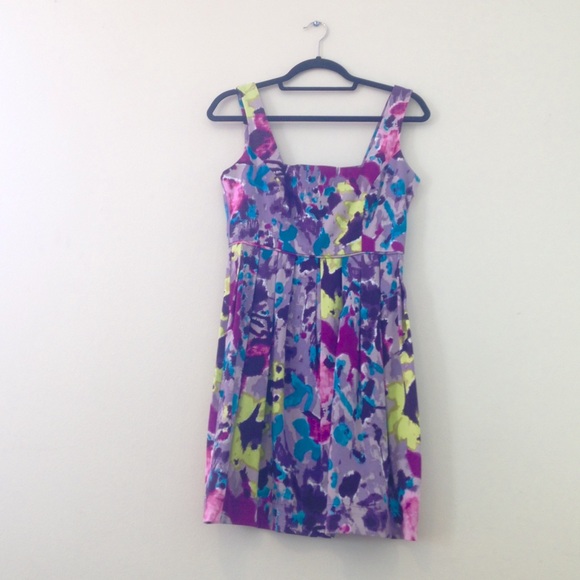 Watercolored Tank Dress