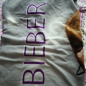 Justin Bieber blanket