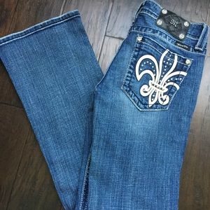 Miss Me boot cut jeans size 29 NWOT