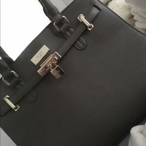 BCBG Grey Purse orig. 250$