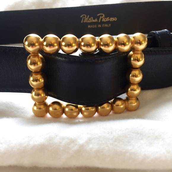 PALOMA PICASSO Leather Belt display picture 2