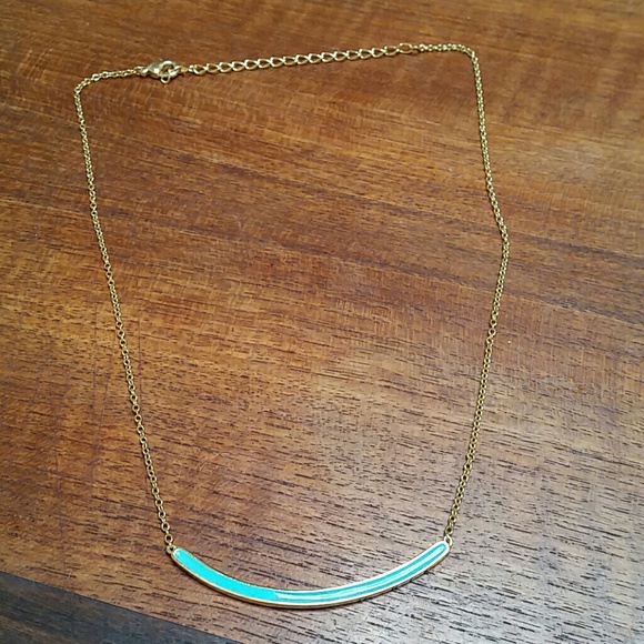 SOLD. bar necklace