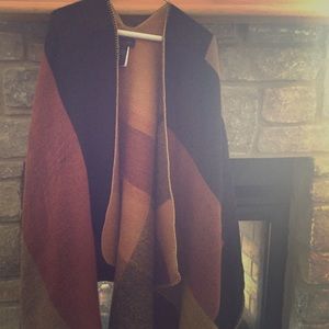 Beautiful, never worn poncho from The Limited