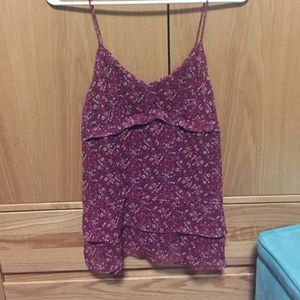 Floral tank top
