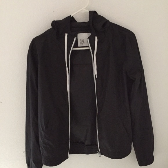 Black Windbreaker