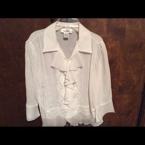 Ruffled blouse