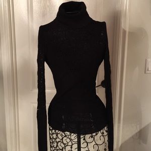 Black Turtleneck Sweater by Arden B