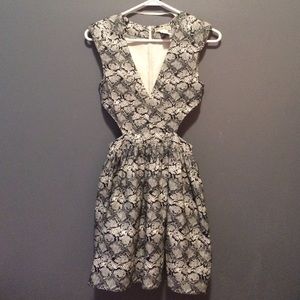 Sexy and quirky snakeskin printed dress!