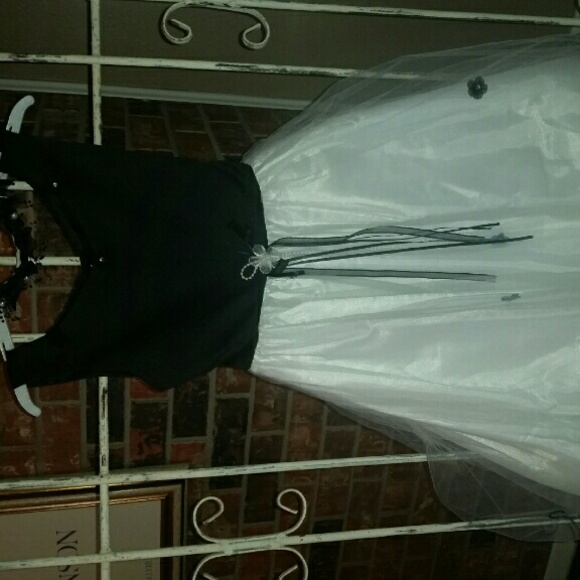 Girl's flower girl dressy dress and head band