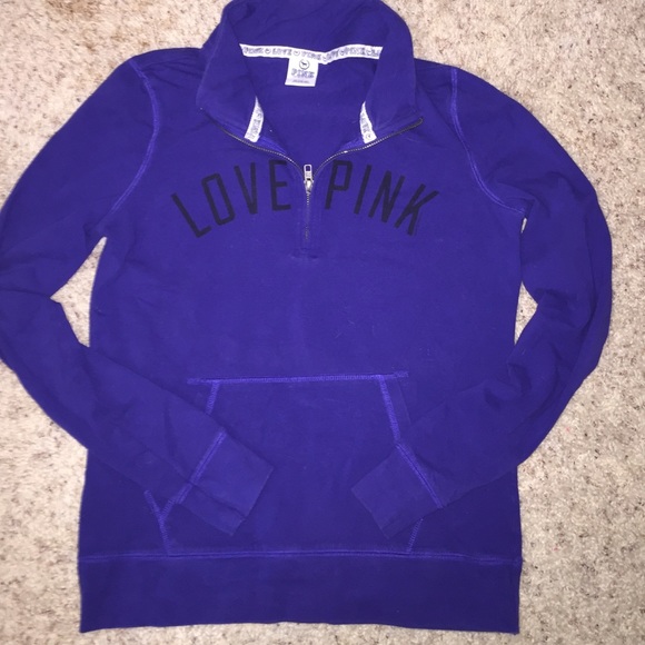 🚩2HOUR SALE! Royal blue PINK pull over✨
