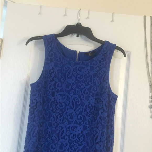 Blue Lace Dress