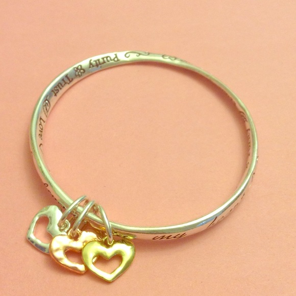 Purity-Trust-Love Bangle