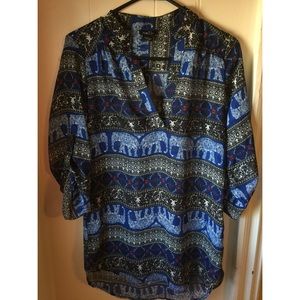 Rue 21 elephant shirt