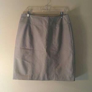 Grey Pencil Skirt