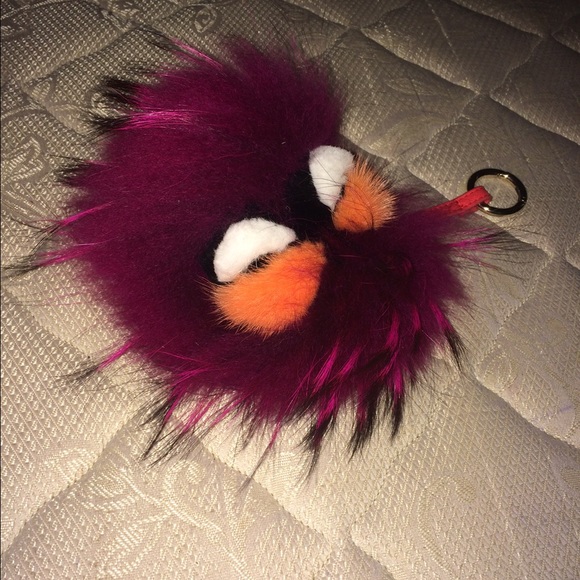 Fur keychain