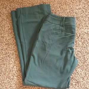 Last call, going to Goodwill - teal dress pants