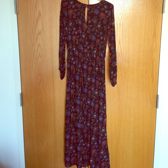 Boho Long Sleeve Dress