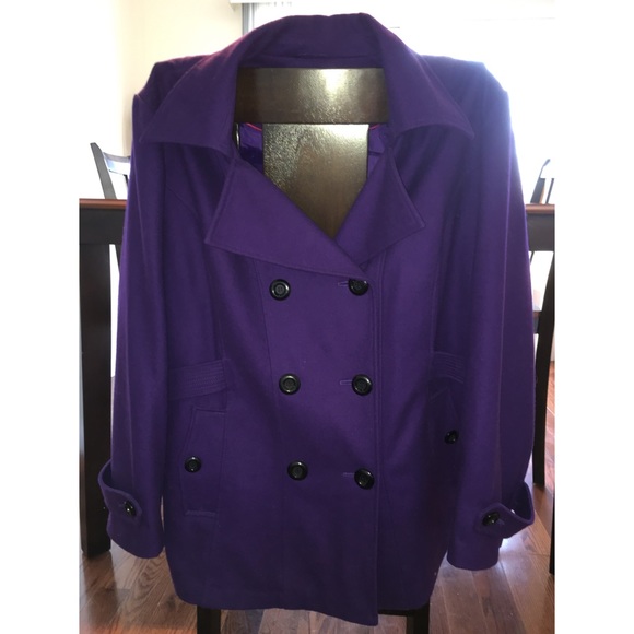 Fashion Bug Plus Size Wool Blend Coat