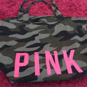 VS Pink army tote