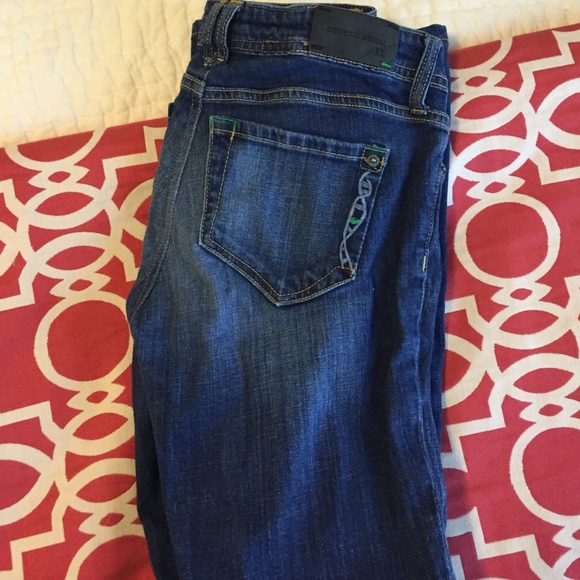 Genetic denim jeans