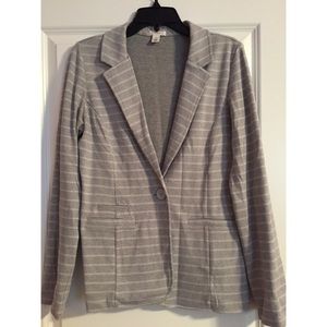Nordstrom Brand Knit One-Button Blazer