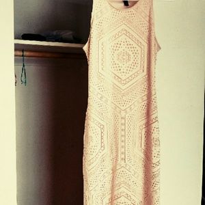 Light pink maxi dress