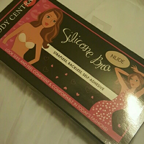 Silicone Strapless Bra, C Cup from Body Central