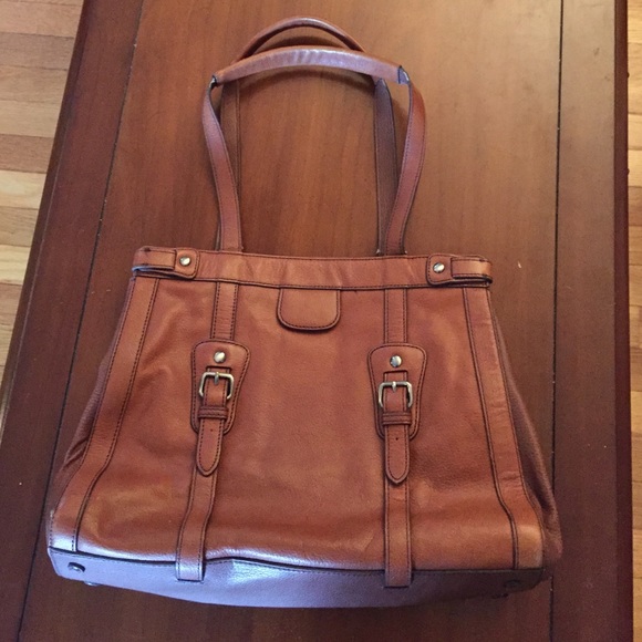 Ann Taylor loft leather purse
