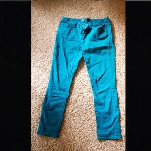 🎉 FINAL SALE! Mossimo teal skinny jeans