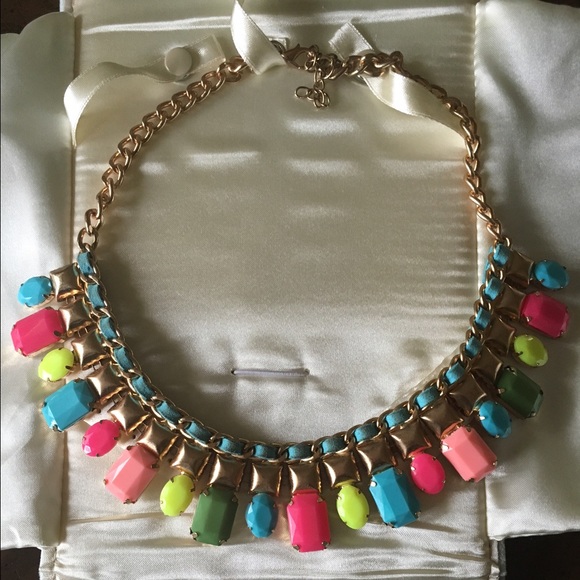 Simple colorful necklace