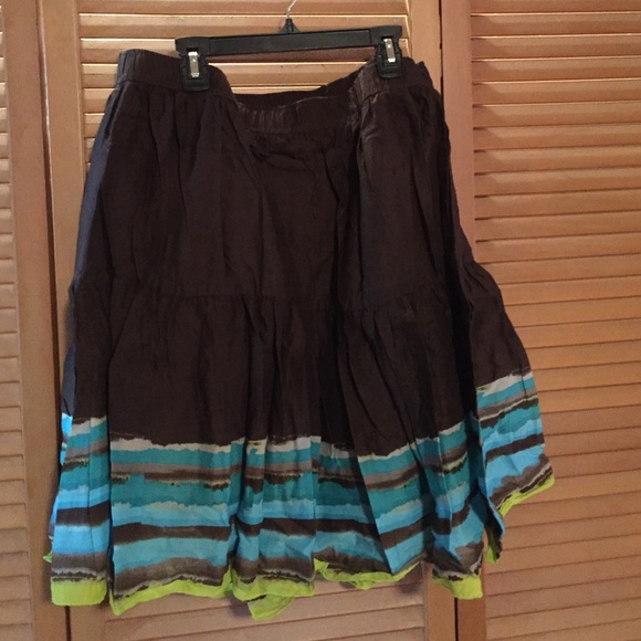Old Navy brown skirt