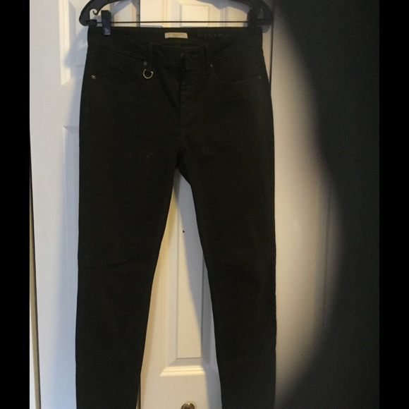 Olive Green Burberry Jeans