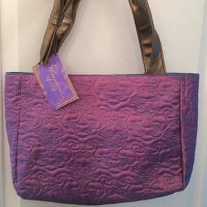 Taylor Swift NWT pearly purple purse teal accents
