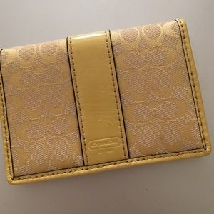 Yellow Coach Wallet