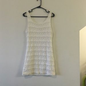 White bodycon dress