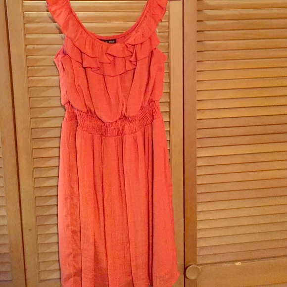 Orange dress