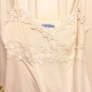 Antonio Melani Ivory Silk Camisole