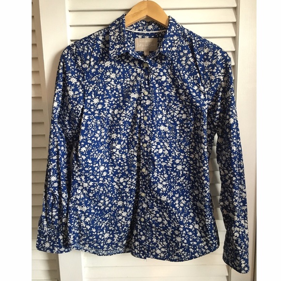 Button Down Blouse by Banana Republic