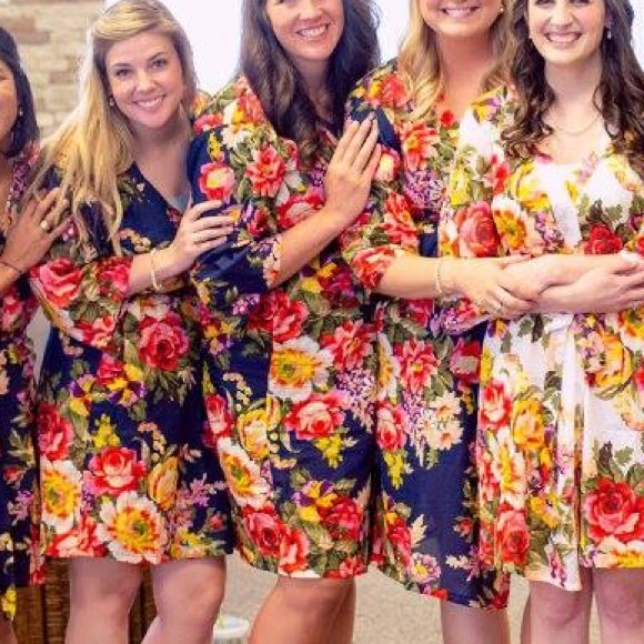 Handmade Floral Robe