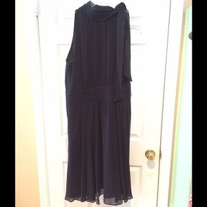 Banana Republic Black Halter Dress