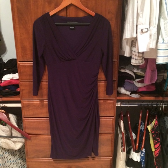 Plum colored dress
