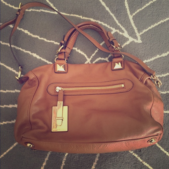 Michael Kors tan handbag