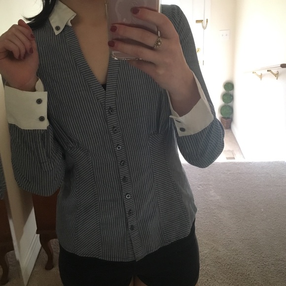 Striped Ali & Kris button down