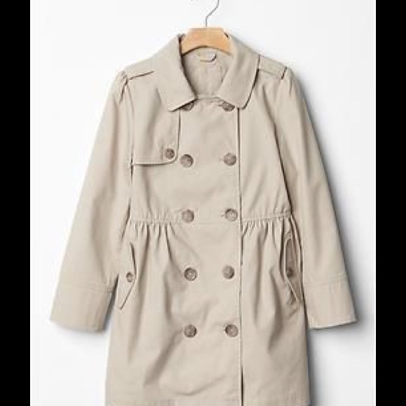 NWT Gap Kids Empire-waist Trench Coat